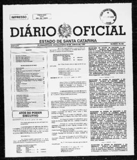 Diário Oficial do Estado de Santa Catarina. Ano 66. N° 16181 de 08/06/1999