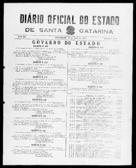 Diário Oficial do Estado de Santa Catarina. Ano 20. N° 4896 de 13/05/1953