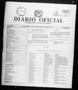 Diário Oficial do Estado de Santa Catarina. Ano 73. N° 18245 de 09/11/2007