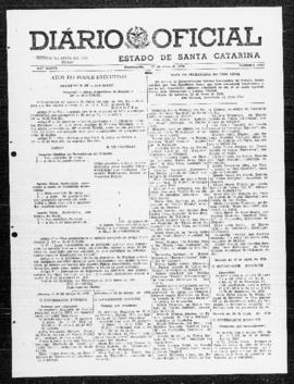 Diário Oficial do Estado de Santa Catarina. Ano 37. N° 9008 de 27/05/1970