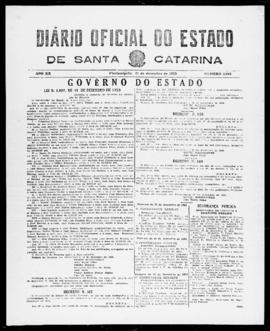 Diário Oficial do Estado de Santa Catarina. Ano 20. N° 5044 de 21/12/1953
