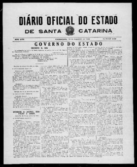 Diário Oficial do Estado de Santa Catarina. Ano 17. N° 4321 de 18/12/1950