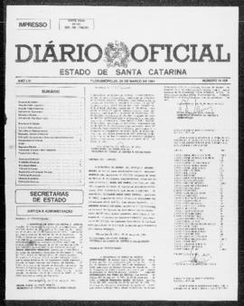 Diário Oficial do Estado de Santa Catarina. Ano 56. N° 14158 de 26/03/1991