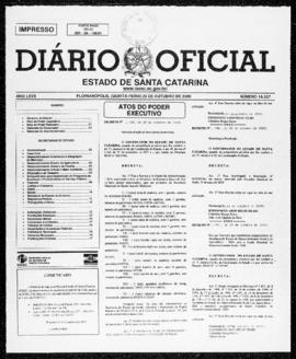 Diário Oficial do Estado de Santa Catarina. Ano 67. N° 16527 de 26/10/2000