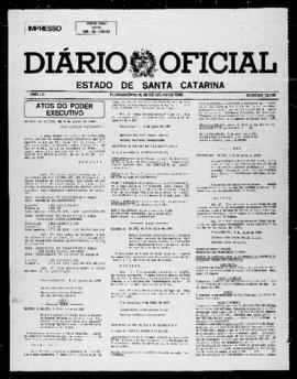 Diário Oficial do Estado de Santa Catarina. Ano 52. N° 12746 de 09/07/1985
