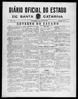 Diário Oficial do Estado de Santa Catarina. Ano 16. N° 3919 de 12/04/1949