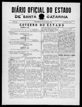 Diário Oficial do Estado de Santa Catarina. Ano 15. N° 3686 de 19/04/1948