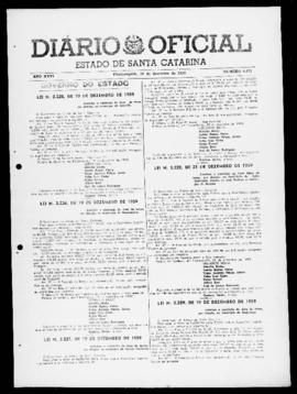 Diário Oficial do Estado de Santa Catarina. Ano 26. N° 6471 de 28/12/1959