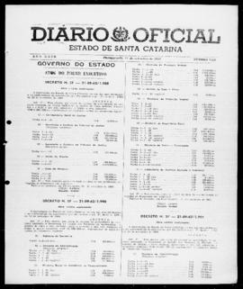 Diário Oficial do Estado de Santa Catarina. Ano 29. N° 7135 de 21/09/1962