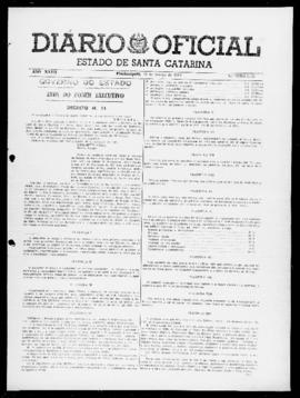 Diário Oficial do Estado de Santa Catarina. Ano 27. N° 6521 de 16/03/1960