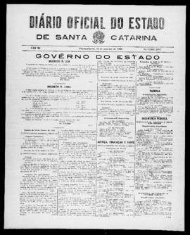 Diário Oficial do Estado de Santa Catarina. Ano 11. N° 2902 de 16/01/1945