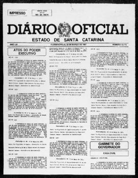 Diário Oficial do Estado de Santa Catarina. Ano 53. N° 13175 de 30/03/1987