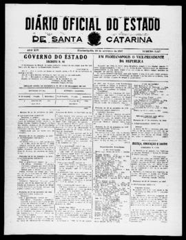 Diário Oficial do Estado de Santa Catarina. Ano 14. N° 3557 de 29/09/1947