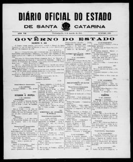 Diário Oficial do Estado de Santa Catarina. Ano 7. N° 1925 de 06/01/1941