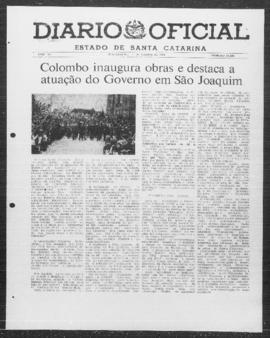 Diário Oficial do Estado de Santa Catarina. Ano 40. N° 10100 de 22/10/1974