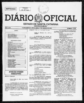 Diário Oficial do Estado de Santa Catarina. Ano 67. N° 16375 de 17/03/2000
