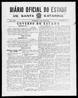 Diário Oficial do Estado de Santa Catarina. Ano 17. N° 4175 de 11/05/1950