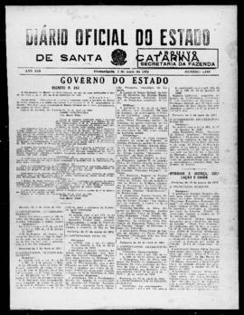 Diário Oficial do Estado de Santa Catarina. Ano 19. N° 4649 de 05/05/1952