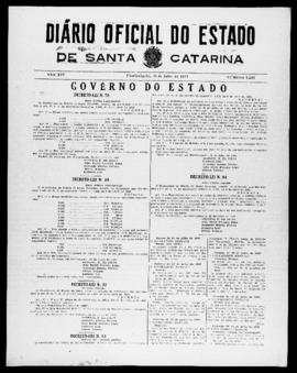Diário Oficial do Estado de Santa Catarina. Ano 14. N° 3513 de 24/07/1947