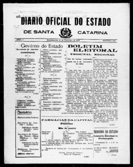 Diário Oficial do Estado de Santa Catarina. Ano 1. N° 240 de 31/12/1934