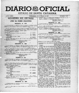 Diário Oficial do Estado de Santa Catarina. Ano 24. Nº 5965 de 23/10/1957