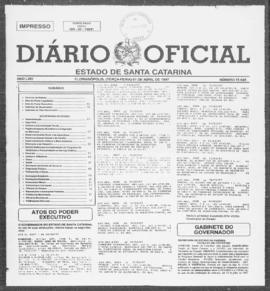 Diário Oficial do Estado de Santa Catarina. Ano 64. N° 15645 de 01/04/1997