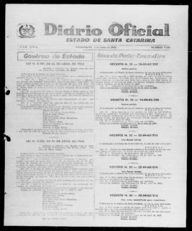 Diário Oficial do Estado de Santa Catarina. Ano 30. N° 7283 de 06/05/1963