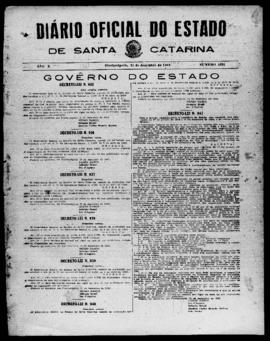 Diário Oficial do Estado de Santa Catarina. Ano 10. N° 2651 de 31/12/1943