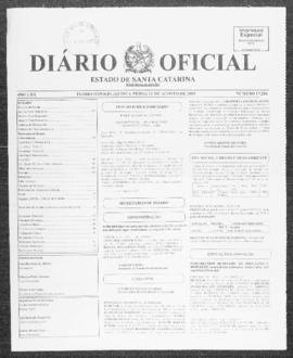Diário Oficial do Estado de Santa Catarina. Ano 70. N° 17216 de 14/08/2003