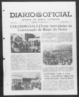 Diário Oficial do Estado de Santa Catarina. Ano 40. N° 10039 de 26/07/1974