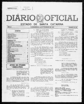 Diário Oficial do Estado de Santa Catarina. Ano 55. N° 14136 de 22/02/1991
