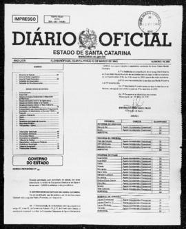 Diário Oficial do Estado de Santa Catarina. Ano 67. N° 16366 de 02/03/2000