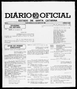 Diário Oficial do Estado de Santa Catarina. Ano 51. N° 12531 de 21/08/1984