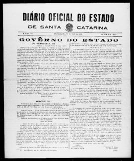 Diário Oficial do Estado de Santa Catarina. Ano 6. N° 1465 de 11/04/1939