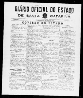 Diário Oficial do Estado de Santa Catarina. Ano 19. N° 4728 de 28/08/1952