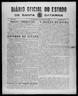 Diário Oficial do Estado de Santa Catarina. Ano 9. N° 2341 de 16/09/1942
