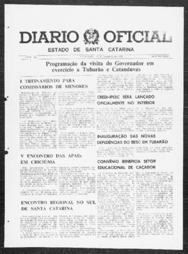 Diário Oficial do Estado de Santa Catarina. Ano 40. N° 10124 de 27/11/1974