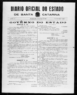 Diário Oficial do Estado de Santa Catarina. Ano 5. N° 1209 de 18/05/1938