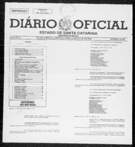 Diário Oficial do Estado de Santa Catarina. Ano 68. N° 16707 de 23/07/2001