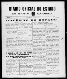 Diário Oficial do Estado de Santa Catarina. Ano 5. N° 1241 de 01/07/1938