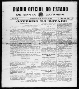 Diário Oficial do Estado de Santa Catarina. Ano 4. N° 1097 de 27/12/1937