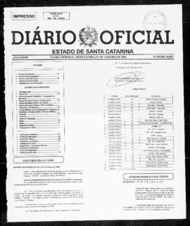 Diário Oficial do Estado de Santa Catarina. Ano 68. N° 16833 de 25/01/2002