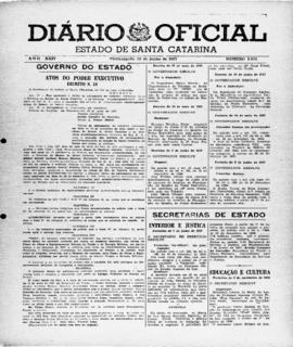 Diário Oficial do Estado de Santa Catarina. Ano 24. Nº 5874 de 12/06/1957