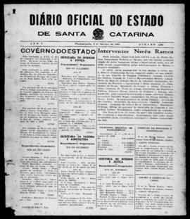 Diário Oficial do Estado de Santa Catarina. Ano 5. N° 1316 de 01/10/1938