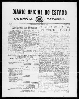 Diário Oficial do Estado de Santa Catarina. Ano 1. N° 85 de 19/06/1934