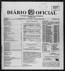 Diário Oficial do Estado de Santa Catarina. Ano 70. N° 17496 de 13/10/2004