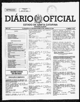 Diário Oficial do Estado de Santa Catarina. Ano 66. N° 16323 de 03/01/2000