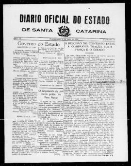 Diário Oficial do Estado de Santa Catarina. Ano 1. N° 79 de 12/06/1934