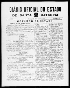 Diário Oficial do Estado de Santa Catarina. Ano 20. N° 5012 de 30/10/1953