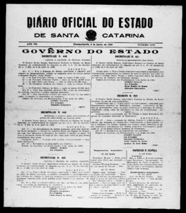 Diário Oficial do Estado de Santa Catarina. Ano 7. N° 1775 de 03/06/1940